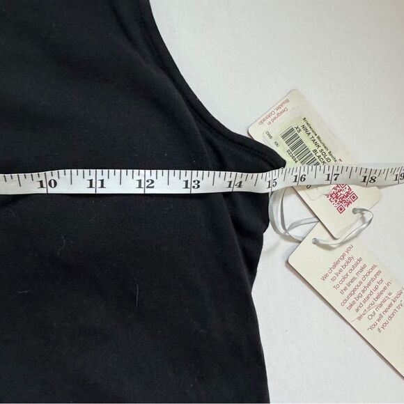 Krimsom Klover Nina Tank Solid Black Size X-Small NWT - Picture 4 of 9